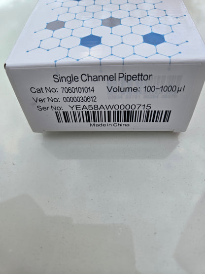 WCH™ Single Channel Micropipette