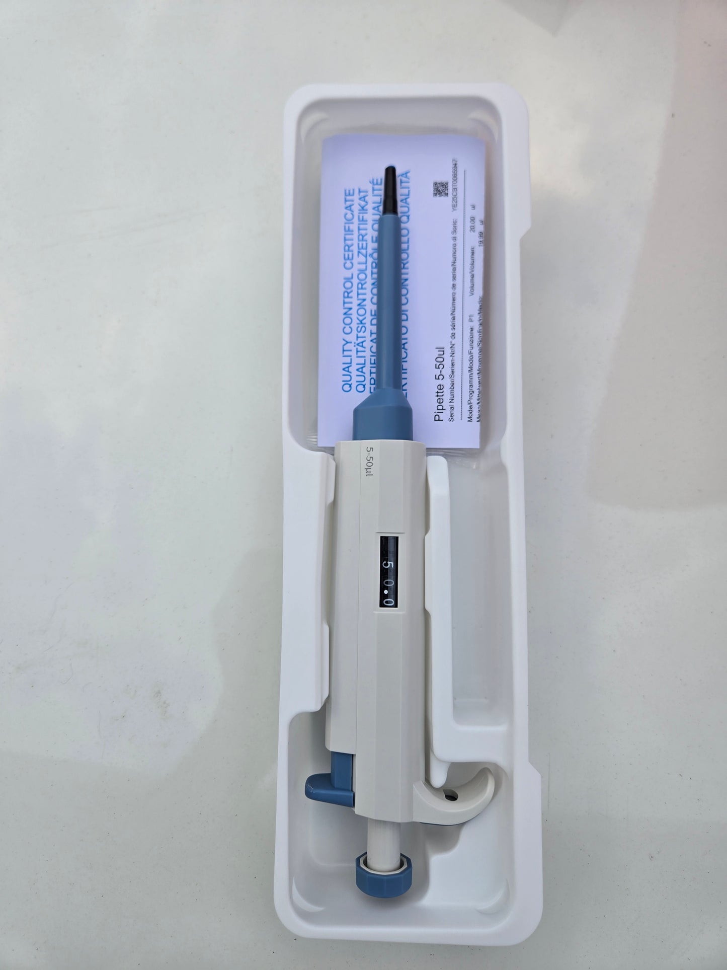 WCH™ Single Channel Micropipette